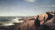 William Stanley Haseltine Rocks at Nahant Germany oil painting artist